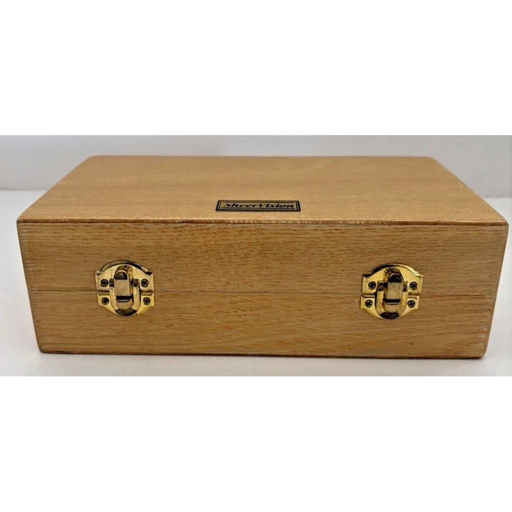 SheerVision Wooden Storage Case Box Only Velvet Lining for Dental Surgical Loupe